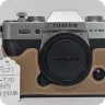 Fujifilm X-T30 Silver + half case